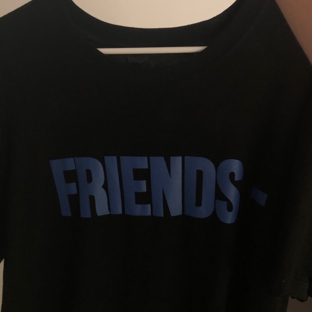 Vlone Friends Tee (Black/Blue)